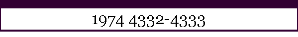 1974 4332-4333