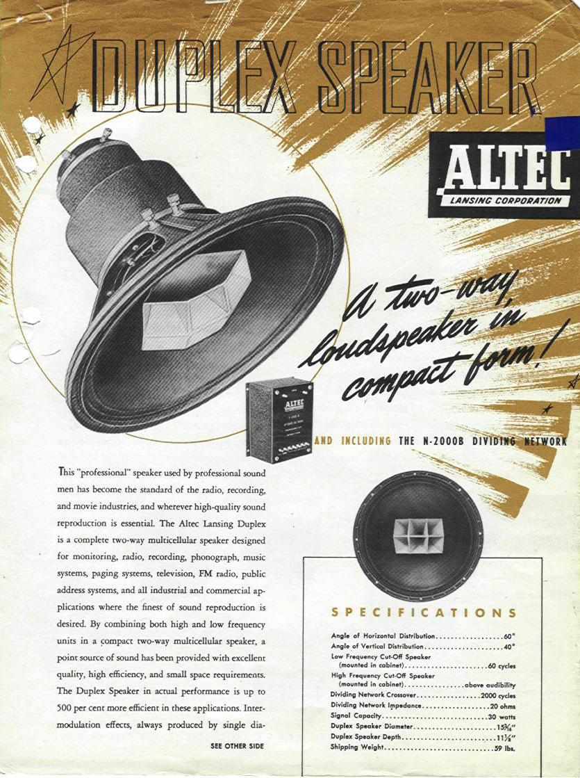 http://www.lansingheritage.org/images/altec/specs/components/604/page1.jpg