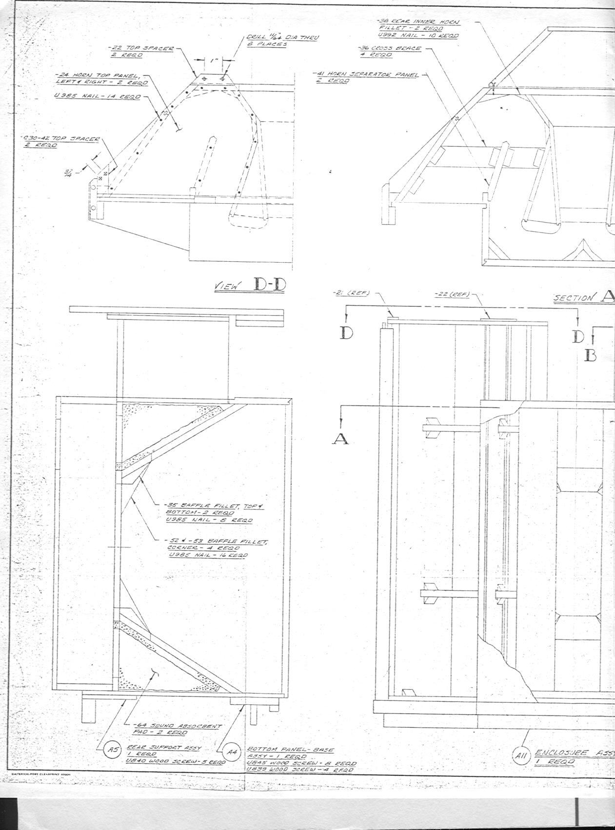 JBL - Hartsfield Cabinet - Drawing 2a