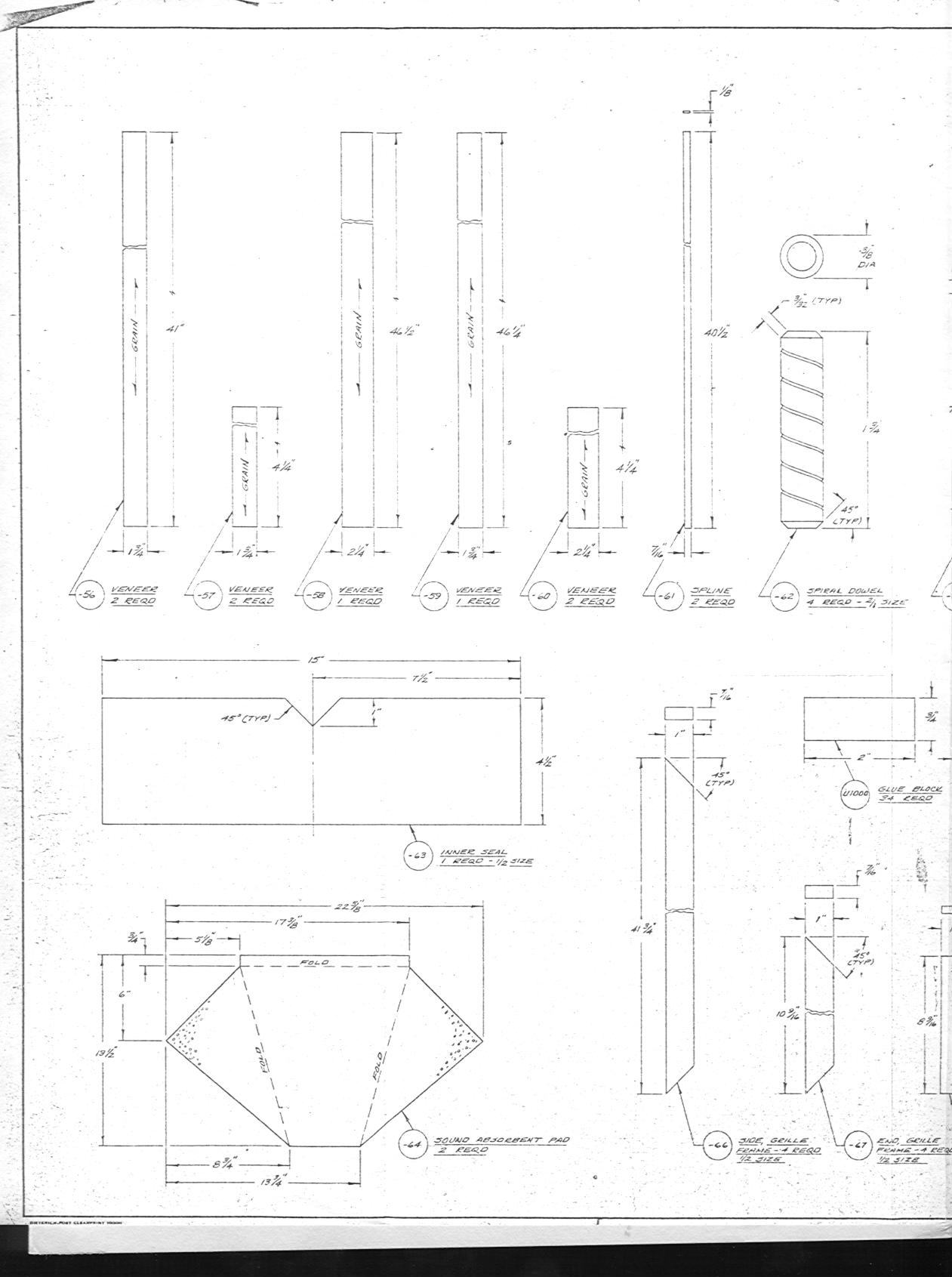 JBL - Hartsfield Cabinet - Drawing 5a