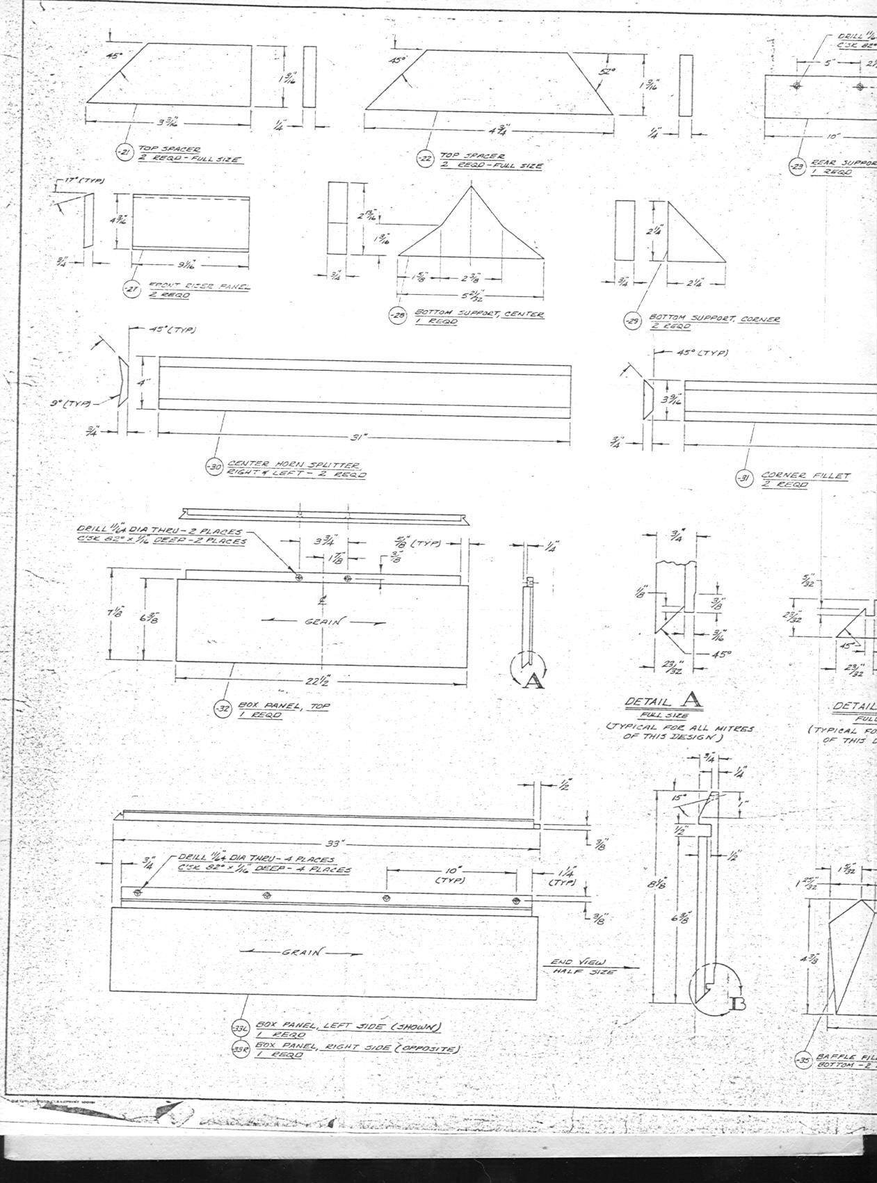JBL - Hartsfield Cabinet - Drawing 8a