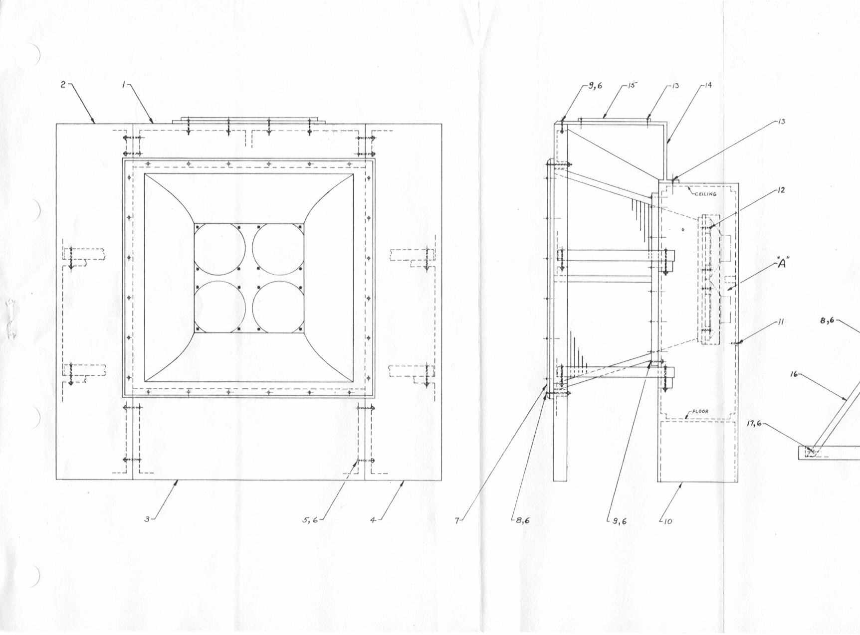 Westrex - T550A Cabinet - Drawing 6