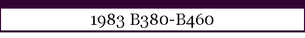 1983 B380-B460