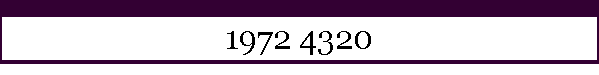 1972 4320